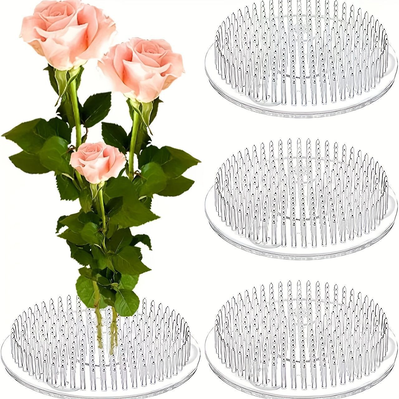 Florist Supply Vases - Okrągły uchwyt na stonki Ikebany z