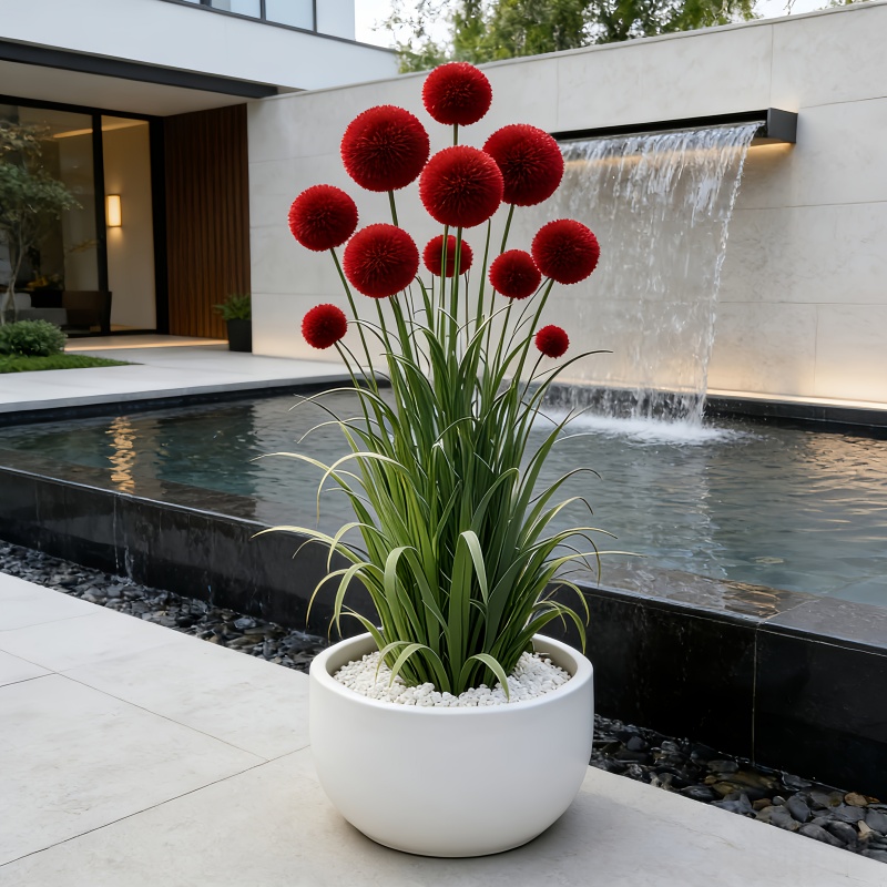 Florist Supply Vases - 4 sztuki = 12 łodyg, wazon